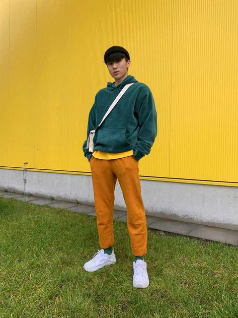 [WDYWT] colorful - Imgur Neon Color Outfits Men, Green And Yellow Outfit Men, Bright Colour Outfit Men, Men’s Colorful Fashion, Bright Color Men Outfit, Bright Outfits Men, Color Blocking Outfits Men, Colorful Fashion Men, Colorful Mens Outfits