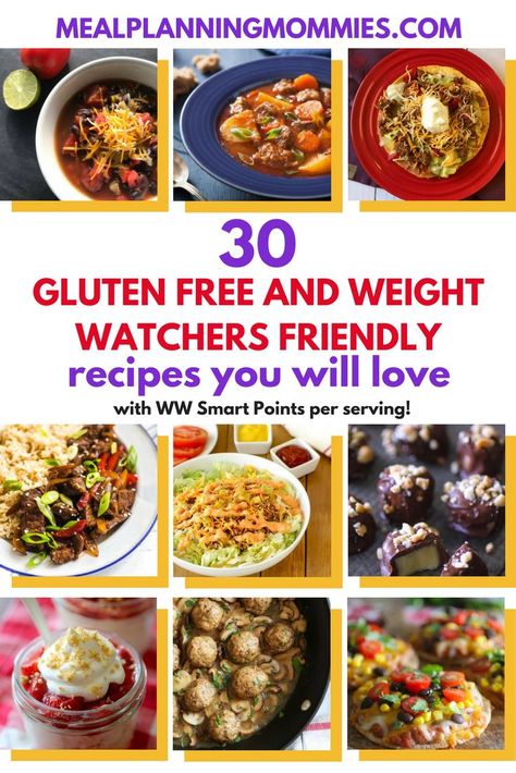 Gluten Free Weight Watchers Recipes, Weight Watchers Recipes With Points, Gluten Free Weight Watchers, Weight Watchers Breakfast, Weight Watchers Recipes, Easy Diet Plan, Free Meal Plans, Easy Diets, Free Weight