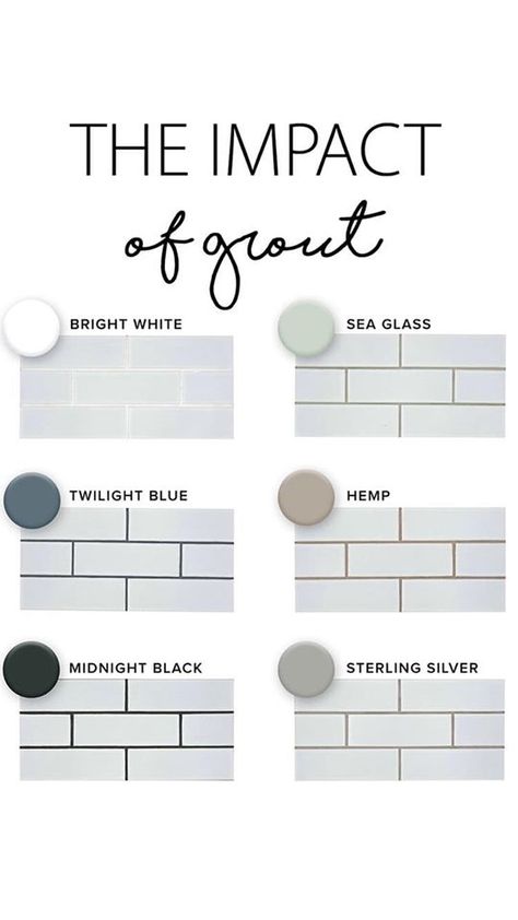 Color Grout, Bad Inspiration, Tile Grout, Grout Color, Upstairs Bathrooms, Trendy Bathroom, Bathroom Redo, Bad Design, Kitchen Redo