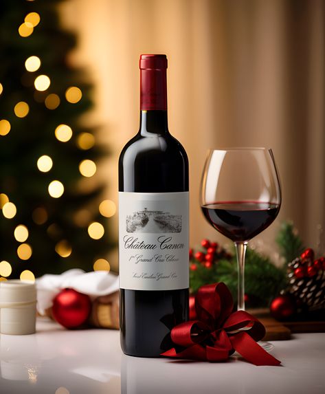 Indulge in the magic of Christmas with the 2016 Chateau Canon! A masterpiece by winemaker Nicolas Audebert, it promises a symphony of black cherry and blueberry aromas, seamless texture, and a finish that lingers in the heart. A classic expression of terroir, this wine is an extraordinary gift to share this holiday season. Uncork the magic – DM to order 🍷 #DunstanVintner #FrenchWine #Christmas2023 #SGwine Xmas Photoshoot, Christmas Moodboard, French Wines, Wine Facts, Sweet Red Wines, Wine Photography, Holiday Wine, French Wine, The Magic Of Christmas