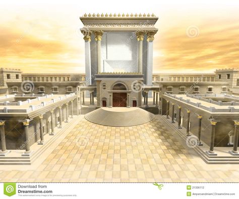 Judaism Art, Arc Of The Covenant, Temple Poster, Temple Wall Art, Corpus Museum, Solomons Temple, Temple Drawing, Jewish Temple, World Icon