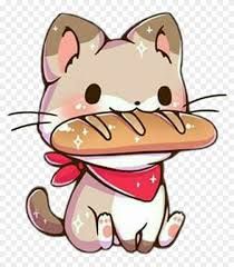 Cute Cat Kawaii, Kawaii Pfp, French Bread, Kawaii Cat, Cute Kawaii, Clipart Images, Png Download, Png Clipart, Transparent Png