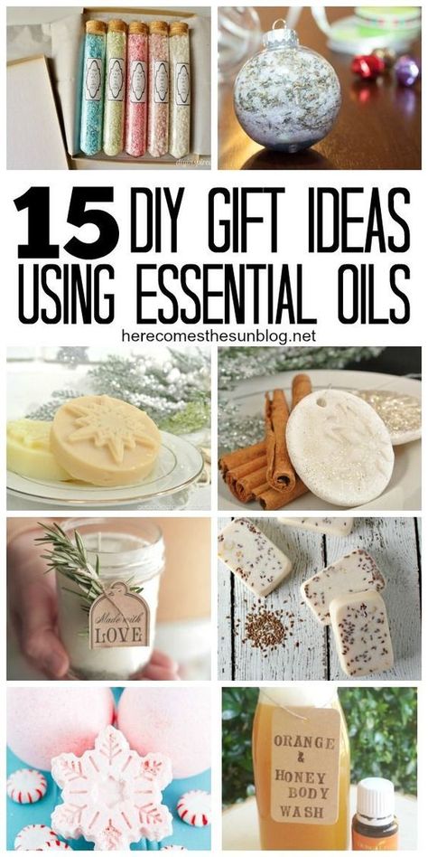 Essential Oils For Christmas, Essential Oil Gift Basket, Balm Recipe, Floral Essential Oils, Diy Deodorant, Christmas Gifts To Make, Diy Essentials, Gifts To Make, Essential Oils Gifts