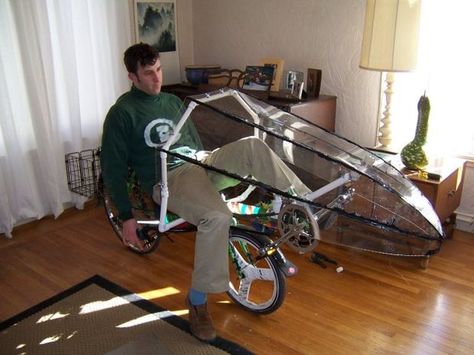 Picture of Method for making 3D shapes (used to make a bike fairing) Making 3d Shapes, Everyday Science, Trike Bicycle, Powered Bicycle, Recumbent Bicycle, Solar Car, Power Bike, Pedal Power, 3d Shapes