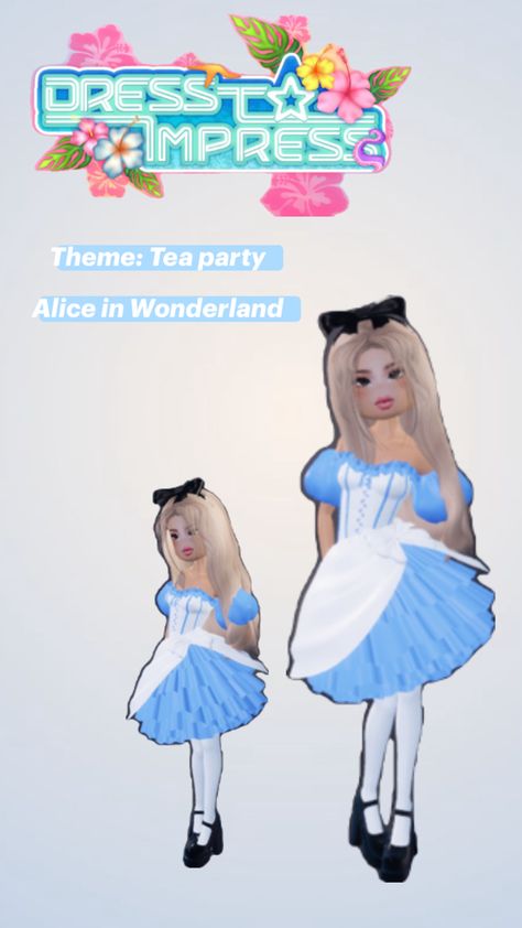 I dressed up as Alice with no VIP Yea Party, Alice In Wonderland Dress, Outfit Ideas For Church, Smart Casual Menswear, Latina Outfit, Pumpkin Dress, Casual Menswear, Tea Party Theme, Tea Party Dress