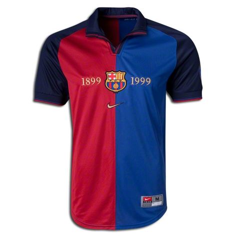 Nike Barcelona Home Centennial 1999 Jersey.. I would like to purchase this one Barcelona 1999, Barca Jersey, Barcelona Home, Fcb Barcelona, Barcelona Jerseys, Soccer Store, Ronaldo Juventus, Barcelona Soccer, Retro Football Shirts