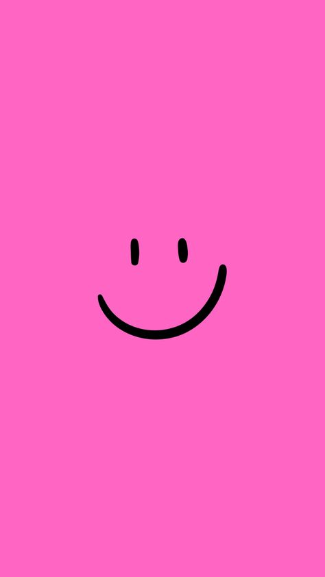 Hot Pink Smiley Face Wallpaper, Pink Smiley Face Wallpaper, Hot Pink Smiley Face, Smiley Face Wallpaper, Pretty Phone Backgrounds, Pink Smiley Face, Pink Smiley, Face Wallpaper, Smile Wallpaper