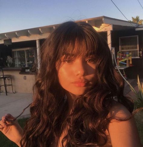 Priscilla Hazel, Bangs Inspo, Haircut Inspo, Long Hair With Bangs, Hair With Bangs, Hair Inspo Color, Curtain Bangs, Pretty Ppl, Dream Hair