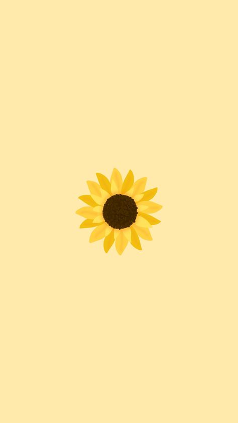 Sunflower Animation, Sunflower Drawing, Christian Quotes Wallpaper, Crazy Wallpaper, Sunflower Wallpaper, Cool Wallpapers Cartoon, Iphone Background Wallpaper, Simple Wallpapers, Summer Wallpaper