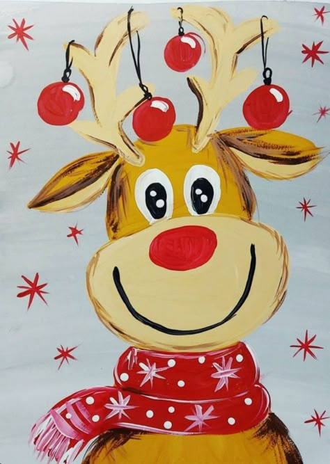 Kids Christmas Painting, Christmas Art Projects, Christmas Background Images, Christmas Canvas Art, Christmas Paintings On Canvas, Diy Canvas Wall Art, Kids Canvas, Crafts Kids, Christmas Canvas