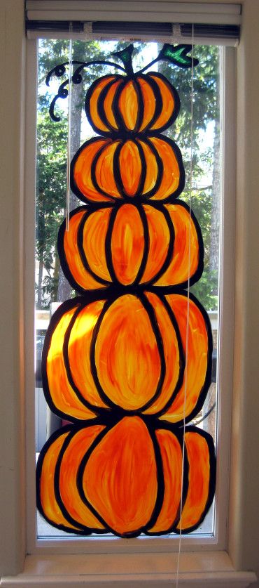 Halloween Glass Door Painting Ideas, Halloween Window Art Ideas, Fall Door Painting Ideas, Fall Halloween Window Painting, Fall Window Art Classroom, Halloween Painting On Windows, Spooky Window Painting, Fall Leaves Window Painting, Easy Fall Window Painting