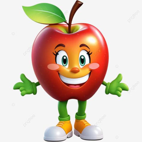 cute apple cartoon illustration element apple png Apple Cartoon Image, Apple Cartoon, Cartoon Apple, Apple Png, Apple Clipart, Free Cartoon Characters, Apple Illustration, Box Painting, Fruit Cartoon