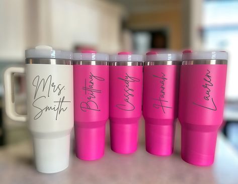 Custom Bachelorette Cups, Personalized Bridesmaid Tumblers, Bachlorette Weekend, Personalized Engraved Tumblers, Bridal Party Cups Personalized Tumblers, Bachlorette Tumblr Cups, Bachelorette Tumblers, Personalized Bachelorette, Bachelorette Party Favor