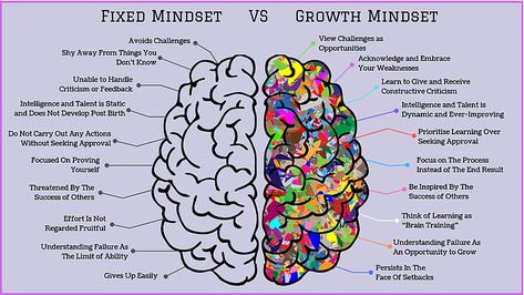 9 Inspiring Growth Mindset Examples to Apply in Your Life Growth Mindset Brain, Fixed Mindset Vs Growth Mindset, Fixed Vs Growth Mindset, Brain Template, Employability Skills, Carol Dweck, Mindset Activities, Growth Mindset Quotes, Fixed Mindset