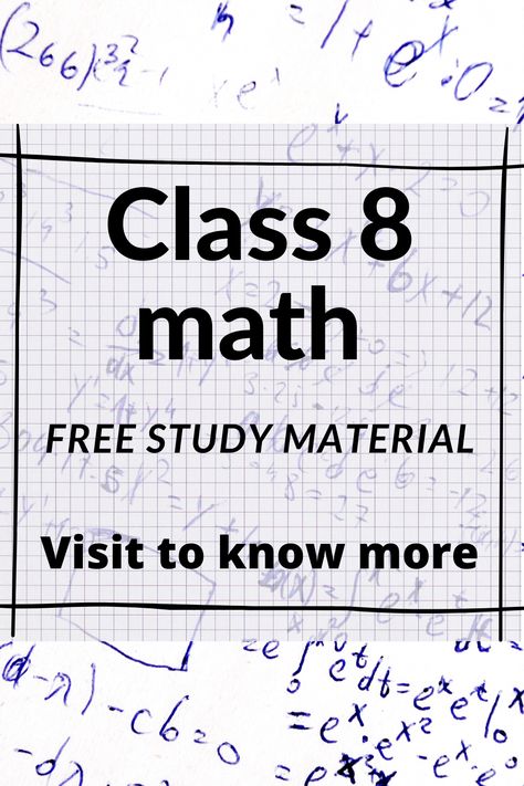 8th Class Study Tips, Class 8 Study Tips, Grade 8 Math Notes, Class 8 Maths Worksheets, Math Study Notes, 8th Grade Tips, Math Formula Sheet, Maths Sums, 8th Grade Math Worksheets