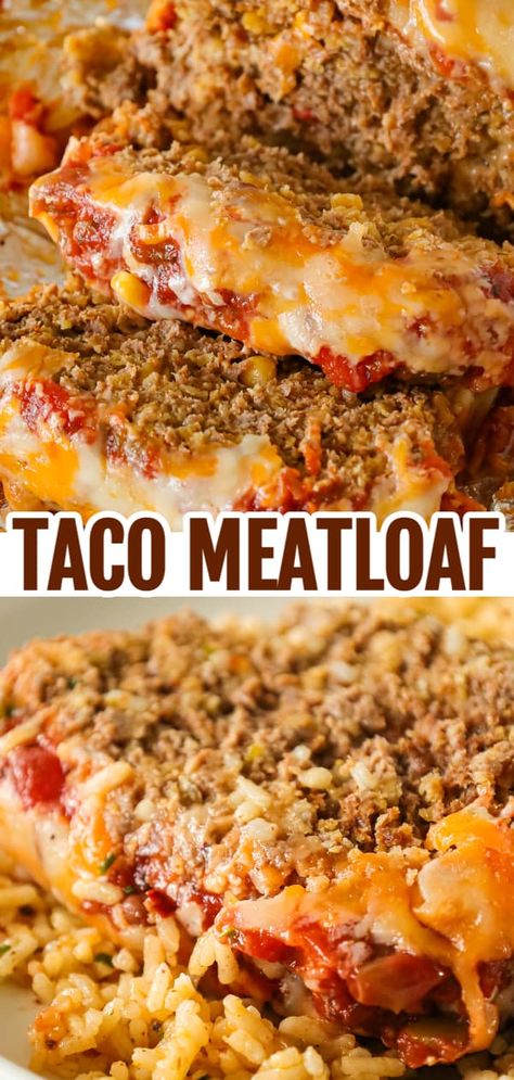 Taco Meatloaf, Ground Beef Meatloaf, Beef Meatloaf Recipes, Chips Salsa, Beef Meatloaf, Good Meatloaf Recipe, Ground Meat Recipes, Best Meatloaf, Beef Casserole Recipes