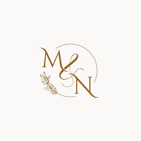 Ma Monogram, Wedding Initials Logo Design, Couple Monogram Design, Mj Logo, Wedding Initials Logo, Graphic Design Portfolio Book, Free Monogram Fonts, Logo Monogramme, Wedding Card Frames