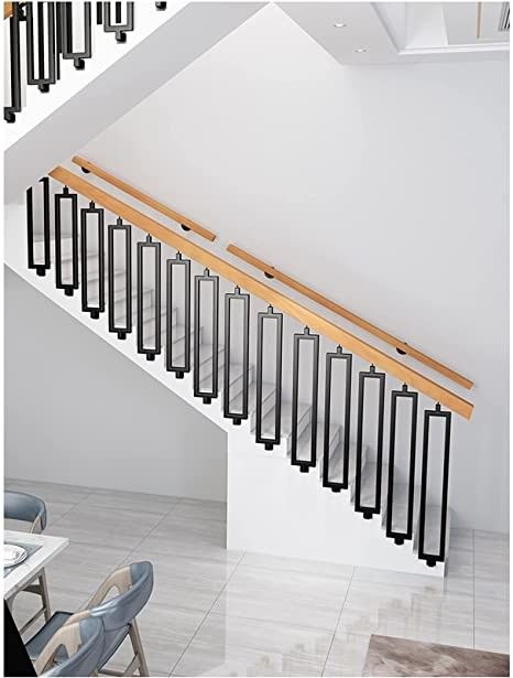 Unique Stair Railing Ideas, Steel Stairs Railing Design, درابزين السلم, Balustrade Design, Budget House Plans, Interior Stair Railing, Iron Furniture Design, Modern Stair Railing, Staircase Design Modern