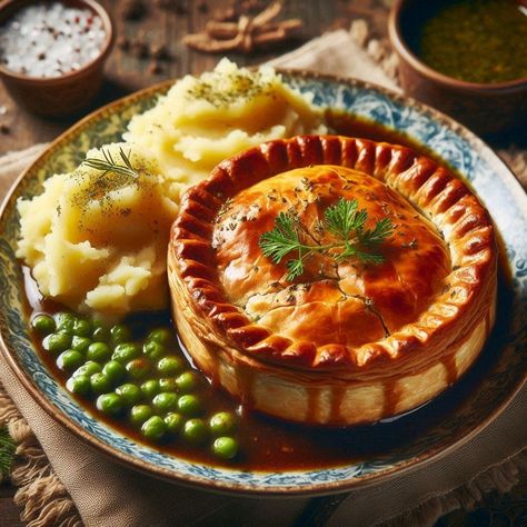 Alex Bloodfire (@alexbloodfire) • Instagram photos and videos Minced Beef Pie, Tavern Food, Jellied Eels, Parsley Sauce, Beef Pie, Pie And Mash, Beef Pies, Visiting London, Minced Beef