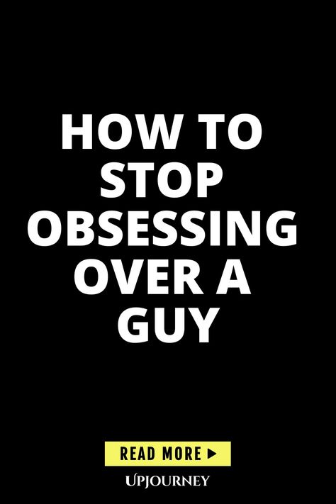 Learn effective strategies to stop obsessing over a guy and regain your peace of mind. Discover practical tips to shift your focus, boost self-care, and cultivate a healthy mindset. Break free from unhealthy patterns and take back control of your thoughts and emotions. Explore ways to prioritize self-love, set boundaries, and empower yourself in relationships. Let go of obsession and embrace a journey of personal growth and empowerment. Transform your perspective on love and reclaim your inner s How To Stop Obsessing Over A Guy, Work Etiquette, Psychology Terms, Stop Obsessing, Guys Read, Friendship And Dating, Life Questions, Unhealthy Relationships, Set Boundaries