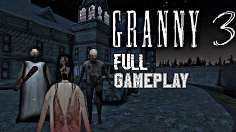 Granny 3 Wallpaper 4k Wallpaper For Mobile, Music Logo, Horror Game, Google Images, Gaming