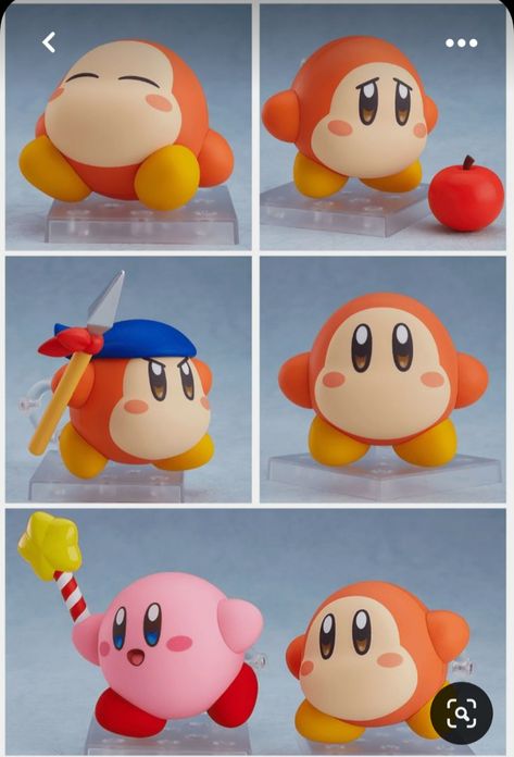 Sleeping Expression, Ice Kirby, Kirby Game, Nintendo Party, Waddle Dee, Serious Expression, Zombie Birthday Parties, Kirby Nintendo, Kirby Games