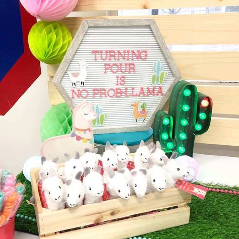 Llama Birthday Party Decorations, Llama Birthday Party Ideas, Birthday Party Ideas Themes, Party Ideas Themes, Llama Birthday Party, Birthday Party Ideas For Kids, Llama Party, Party Ideas For Kids, Fiesta Birthday Party