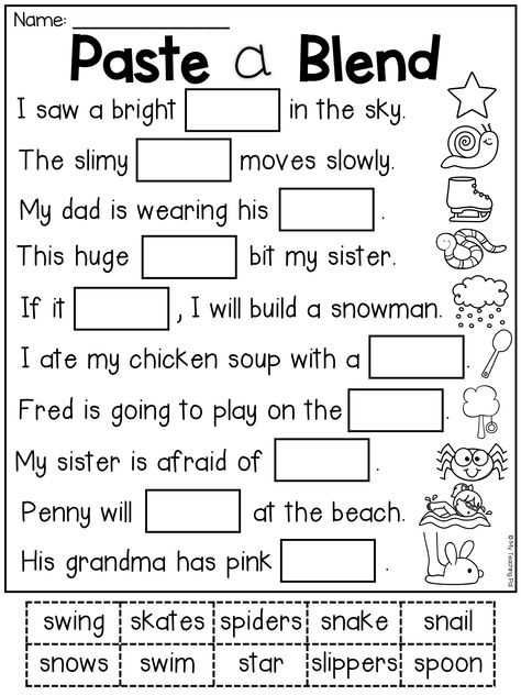 Magic E Worksheets And Centers - Cvce Activities In 2020 747 Blend Worksheets First Grade, Blend Sentences Worksheet, Blending Worksheets First Grade, S Blend Worksheet, R Blends Worksheet, S Blends Activities Free, Blend Words Worksheets, Blends Activities First Grade, Blending Words Activities