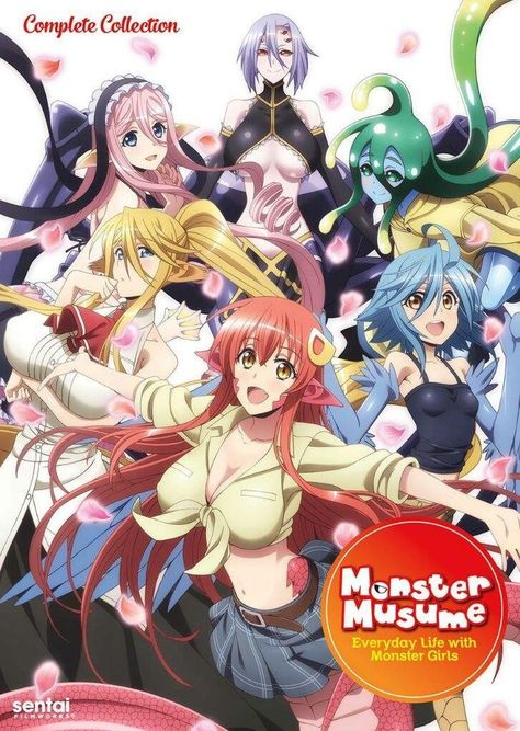 Monster musume Anime Title, Monster Museum, Rosario Vampire Anime, Shadow Garden, Monster Boy, Monster Girls, Film Anime, Monster Musume, Anime Monsters