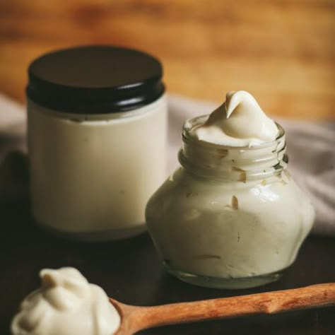 Home Made Lotion, Tallow Recipes, Tallow Face Cream, Tallow Recipe, Whipped Tallow Balm, Shea Butter Face, Face Cream Recipe, Whipped Tallow, Tallow Balm