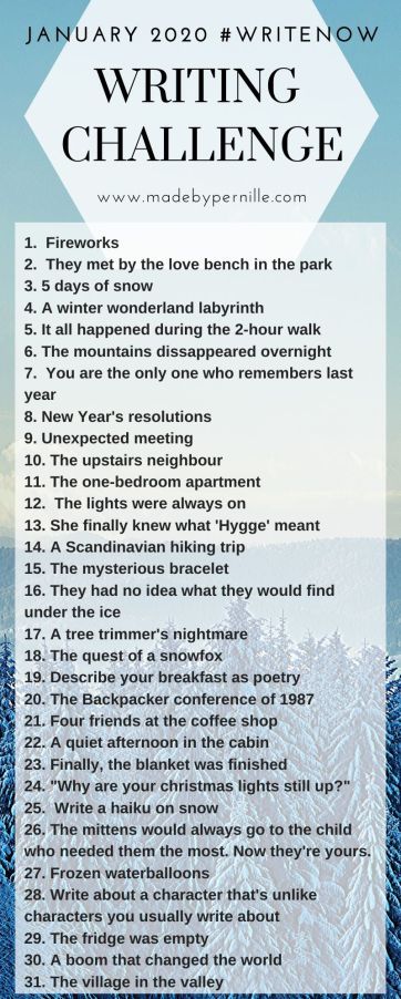 Writing Challenge Fiction, Writing Prompt Challenge, Poetry Challenge, Creative Writing Topics, January Writing, Winter Writing Prompts, Writing Challenges, 30 Day Writing Challenge, Creative Writing Exercises