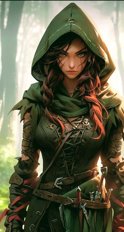 Elf Ranger, Female Elf, Illustration Techniques, Japon Illustration, Wallpaper Animes, Dungeons And Dragons Characters, Warrior Girl, Arte Fantasy, Fantasy Inspiration