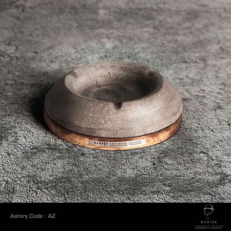 #madjid #majid #concrete #cement #ashtray #handmade #unique #stunning #luxury #home #house #office #interior #decoration #wood #design #product #handcraft #style #object Cement Ashtray, Concrete Ashtray, Office Interior Decoration, Cement Design, Wood And Concrete, Marble Furniture, Cement Art, Concrete Sink, Pottery Videos