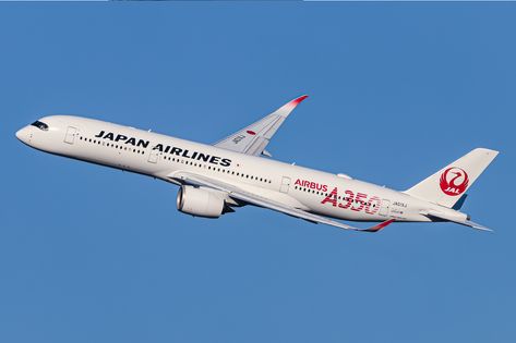 Japan Airlines A350-941/JA01XJ at Osaka Int'l Airport Japan Airlines, Airbus A350, Travel Pictures Poses, Pictures Poses, Picture Poses, Travel Pictures, Osaka, Helicopter, Airlines