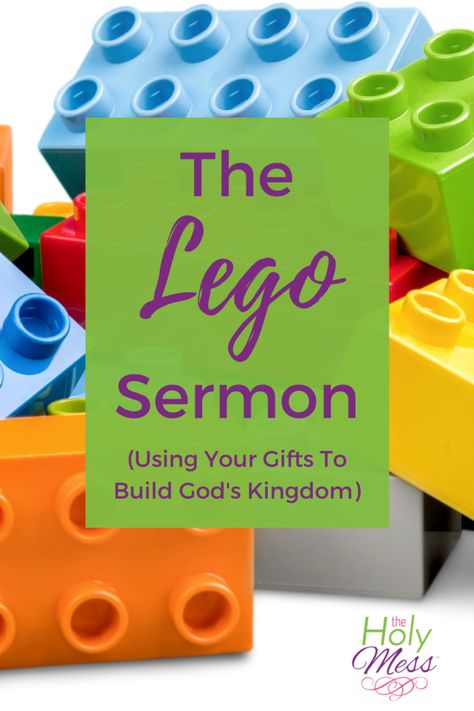 Lego Bible Lessons, Lego Cross, Lego Night, Lego Bible, Sermons For Kids, Lego Learning, Camp Vbs, Sunday School Object Lessons, Kids Church Activities