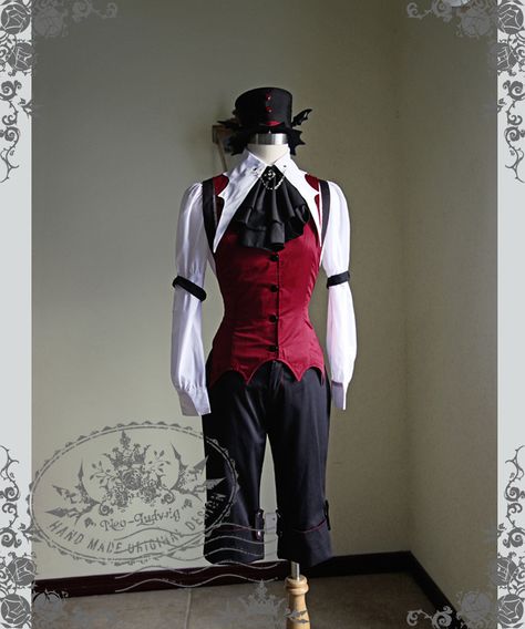 Circus Outfits, Vampire Clothes, Pelo Anime, Clothes Vintage, Gothic Victorian, Royal Outfits, Skating Outfits, Valentines Outfits, Gothic Punk