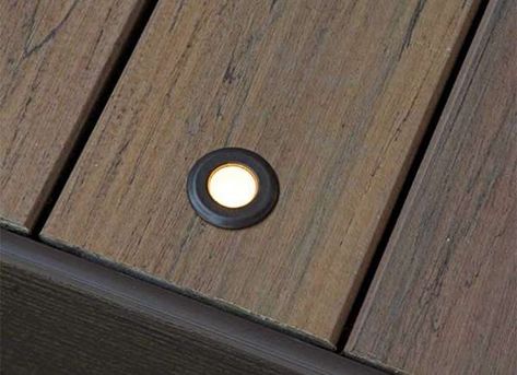 Deck Lighting Ideas, Deck Stair Lights, Alfresco Decking, Led Deck Lighting, Lighting Photo, Stair Lights, Led String Lights Outdoor, Dock Lighting, Patio Deck Designs