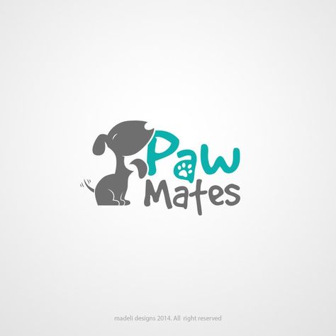 Doggie Day Care, Pet Care Logo, Care Logo Design, Pet Logo Design, Care Logo, Care Facility, Day Care, Logo Design Creative, Animal Logo