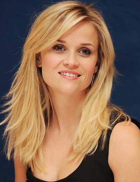 50 Best Long Hair With Bangs Looks For Women – 2018 Zenske Frizure, Reese Weatherspoon, Reese Witherspoon Hair, Reece Witherspoon, Reese Whiterspoon, Long Face Shapes, Long Face Hairstyles, Dental Cosmetics, Side Bangs