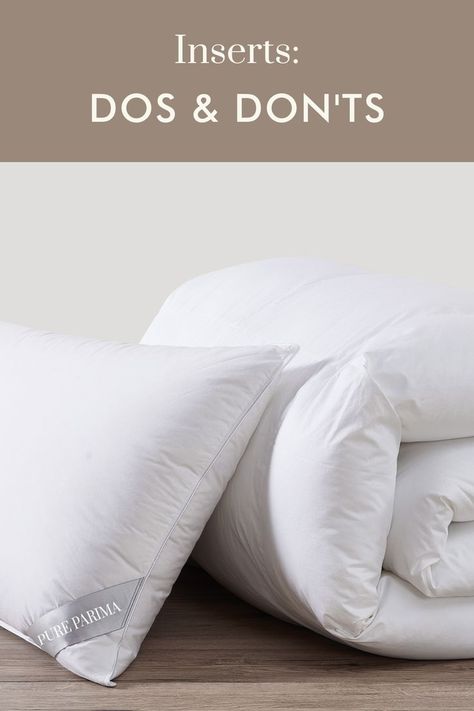 pure parima down duvet and pillow inserts Duvet Size Guide, Diy Duvet Insert, Duvet Insert Hack, How To Keep Duvet Insert In Place, How To Insert A Duvet Cover, Best Duvet Insert, Homemade Garden Decorations, Egyptian Cotton Bedding, King Size Duvet