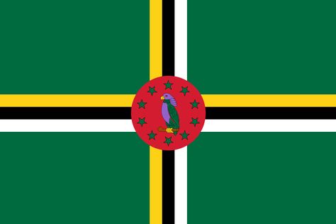 Dominica All Country Flags, Caribbean Countries, Dominica Flag, Caribbean Vibes, National Flags, Flags Of The World, Caribbean Sea, Gulf Of Mexico, Caribbean Islands