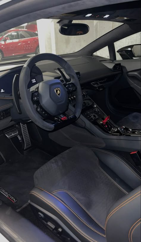 Lamborghini Huracan Interior, Lamborghini Interior, Lamborghini Cars, Lamborghini Huracan, Luxury Lifestyle, Car Interior, Louis Vuitton Damier, Super Cars, Lamborghini