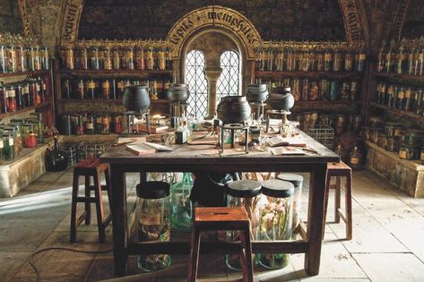 'Harry Potter: Magical Places from the Films' By Jody Revenson Will Show You Details About The Harry Potter Movie Sets You Never Noticed Before A History Of Magic, Harry Potter Wall, Old Library, Images Harry Potter, Hogwarts Aesthetic, Slytherin Aesthetic, Diagon Alley, Harry Potter Fanfiction, Harry Potter Pictures