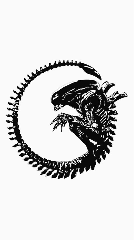 Xenomorph Queen Tattoo, Xenomorph Tattoo, Xenomorph Tattoo Traditional, Xenomorph Art Cute, Alien Tattoo Xenomorph, Alien Ridley Scott, Alien Movie Tattoo Xenomorph, Giger Alien, Movie Tattoo