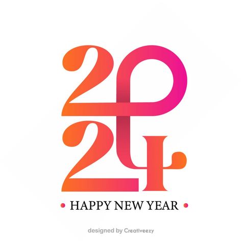 happy-new-year-2024-custom-colorful-text-on-white-background 2024 Text Design, 2024 Happy New Year Design, 2024 Happy New Year, Happy New Year 2024 Design, 2024 Text, Happy New Year Typography, New Year Poster, New Year Post, Happy New Year Text