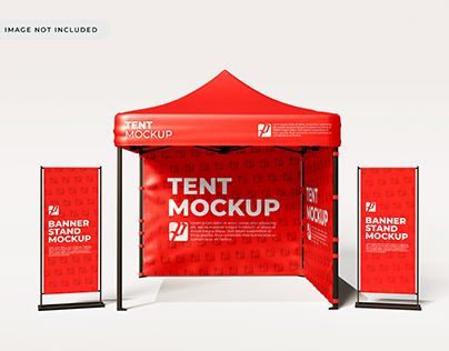 Tent Booth, Branding Mockups Free, Event Booth Design, Food Cart Design, Event Booth, Graphic Design Assets, Tent Design, Business Colors, Food Advertising