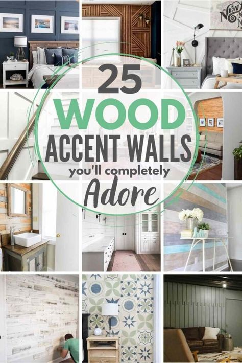 Wood Accent Wall Dining Room, Modern Farmhouse Feature Wall, Farmhouse Feature Wall Ideas, Feature Wall Modern, Farmhouse Feature Wall, Painting Hardwood Floors, Hardwood Floors Diy, Dividers Ideas, Diy Plank Wall