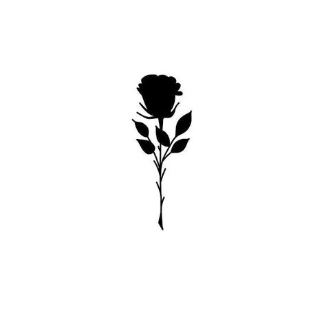 Blacked Out Rose Tattoo, Collage Tattoo Ideas, Rose Silhouette Tattoo, Small Black Tattoos, Collage Tattoo, Black Rose Tattoo, Tato Minimal, Black Rose Tattoos, Wrist Tattoos For Guys