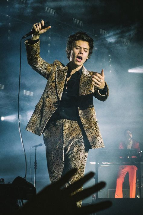 My Definitive Ranking of Harry Styles’ 2018 Tour Outfits Harry Styles Concert Outfits, Harry Styles London, Harry Styles Outfit, Live On Tour, Harry Styles Poster, Harry Styles Live On Tour, Harry Styles Concert, Harry Styles Live, London Night