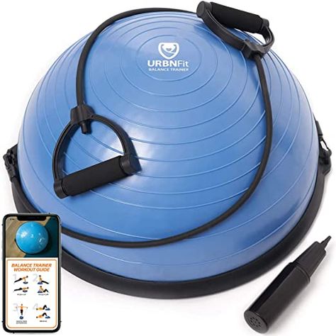 Bosu Balls, Gym Resistance Bands, Balance Trainer, Balance Trainers, Full Body Workout At Home, Balance Ball, Total Workout, Core Stability, Body Workout At Home